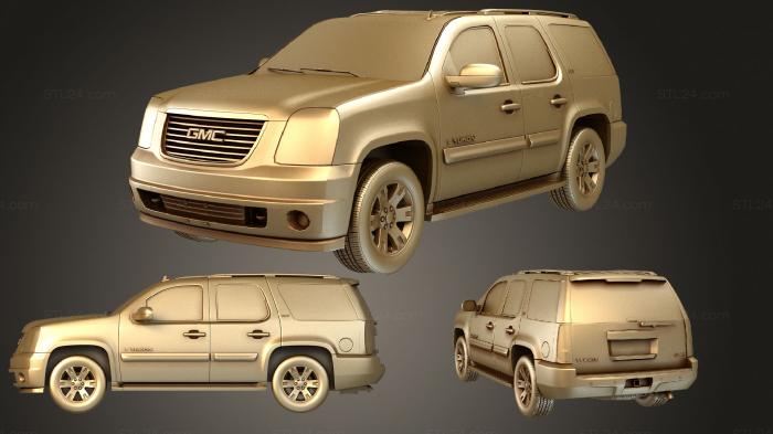 Автомобили и транспорт (GMC Yukon SLT, CARS_1748) 3D модель для ЧПУ станка